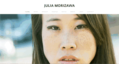 Desktop Screenshot of juliamorizawa.com